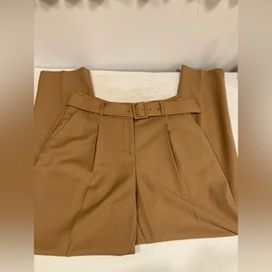 NWT Hobbs of London Cropped Harrietta Camel Trousers